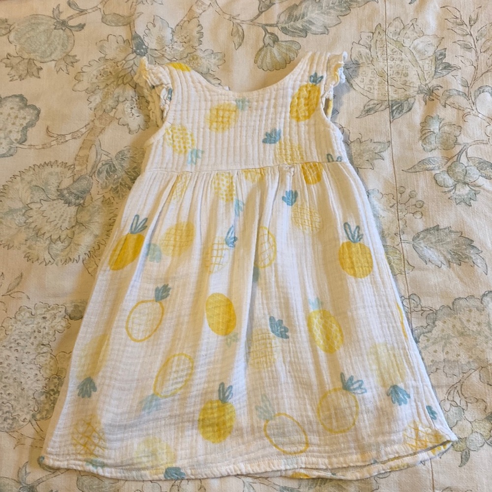 Angel Dear Muslin pineapple Dress 2T